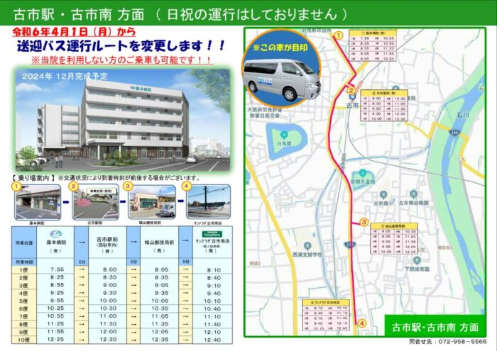 古市駅・古市南方面のサムネイル